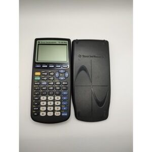 Texas Instruments TI-83 Plus Graphing Calculator - Black with Cover